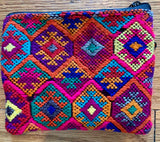 Pouch made from traditional Mayan textiles #26