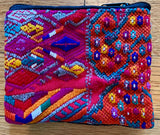 Pouch made from traditional Mayan textiles #31