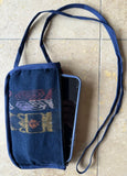 Eyeglass holder with strap and extra zippered pocket #11